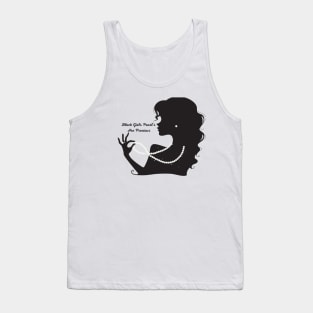 Black Girls Pearls Tank Top